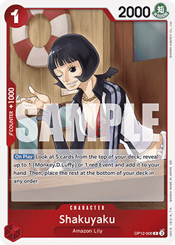 Shakuyaku (OP12-006) - Legacy of the Master (Rare) [OP12-006] Hoofdafbeelding