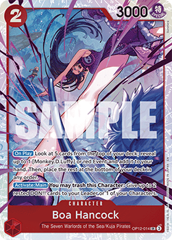 Boa Hancock (OP12-014) (V.1) - Legacy of the Master (Super Rare) [OP12-014] Hoofdafbeelding