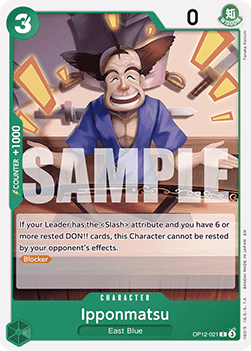 Ipponmatsu (OP12-021) - Legacy of the Master (Common) [OP12-021] Hoofdafbeelding