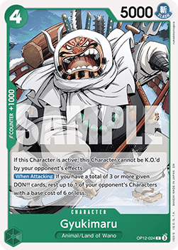 Gyukimaru (OP12-024) - Legacy of the Master (Common) [OP12-024]