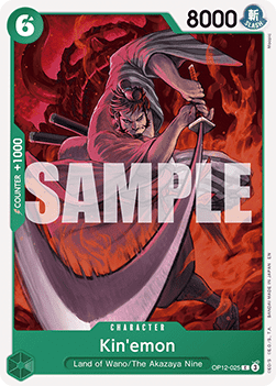 Kin'emon (OP12-025) - Legacy of the Master (Common) [OP12-025] Immagine principale del prodotto
