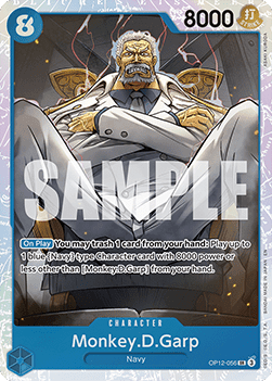 Monkey.D.Garp (OP12-056) (V.1) - Legacy of the Master (Super Rare) [OP12-056] Main image