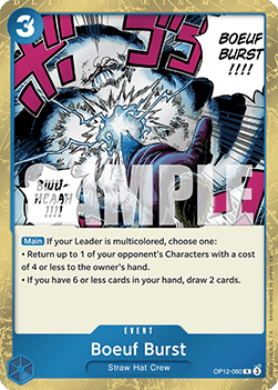 Boeuf Burst (OP12-060) (V.1) - Legacy of the Master (Rare) [OP12-060] Hauptbild