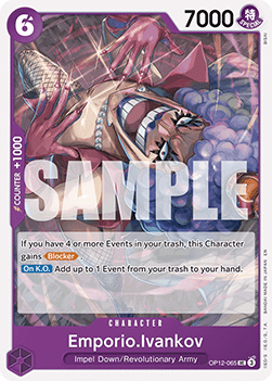 Emporio.Ivankov (OP12-065) - Legacy of the Master (Uncommon) [OP12-065] Hauptbild