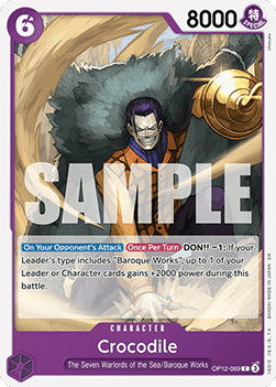 Crocodile (OP12-069) - Legacy of the Master (Common) [OP12-069] Hauptbild