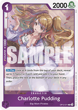 Charlotte Pudding (OP12-071) - Legacy of the Master (Rare) [OP12-071] Hauptbild