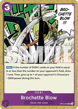 Brochette Blow (OP12-078) - Legacy of the Master (Uncommon) [OP12-078] Main image