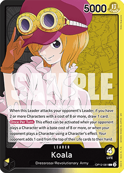 Koala (OP12-081) (V.1) - Legacy of the Master (Leader) [OP12-081] Hauptbild