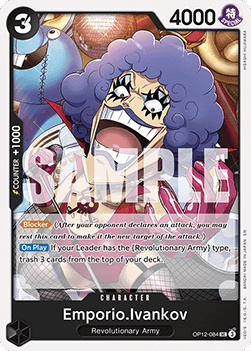 Emporio.Ivankov (OP12-084) - Legacy of the Master (Uncommon) [OP12-084] Main image