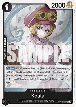 Koala (OP12-086) (V.1) - Legacy of the Master (Rare) [OP12-086] Main image