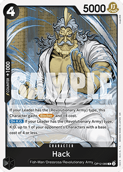 Hack (OP12-089) - Legacy of the Master (Rare) [OP12-089] Main image