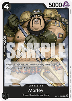 Morley (OP12-093) - Legacy of the Master (Uncommon) [OP12-093] Main image