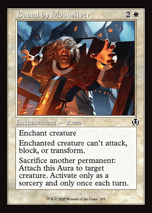 Bound by Moonsilver – Innistrad Remastered (INR-335) Magic: The Gathering card | LC-REM-20260804-15339955847500-8435da1b-b814-4335-8850-396a6fdf0a23 Imagen principal del producto