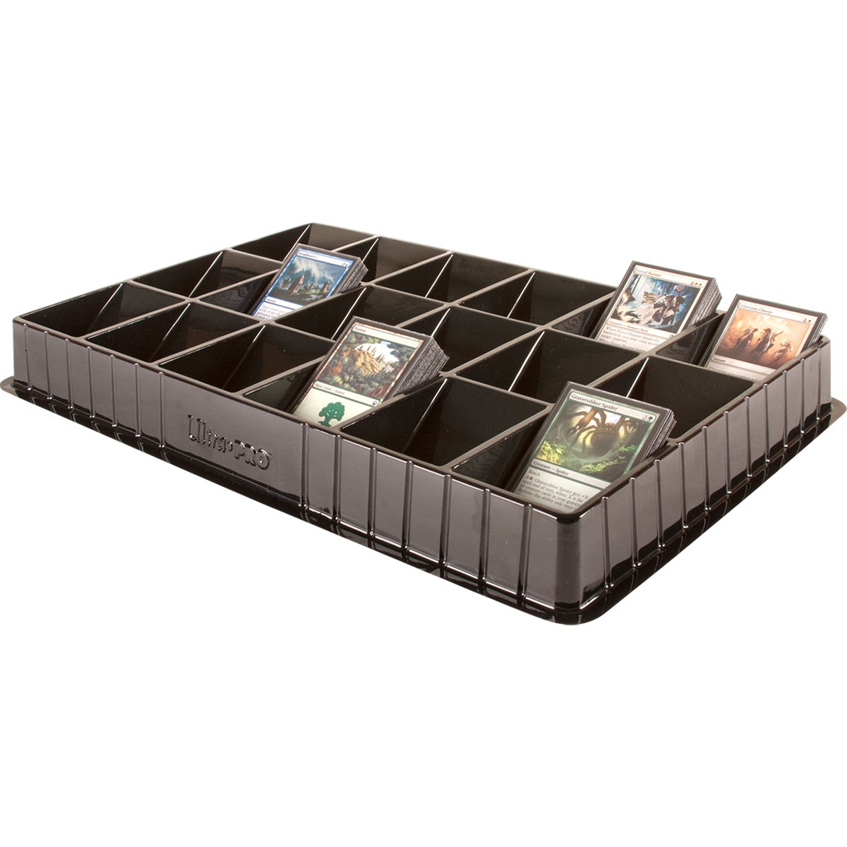 Ultra Pro Card Sorting Tray met 18 schuine vakken Imagen principal del producto