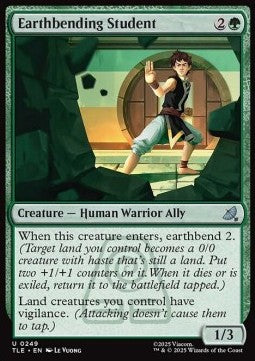 Earthbending Student - Magic: The Gathering | Avatar: The Last Airbender: Eternal (Uncommon) [TLE-249] Main image