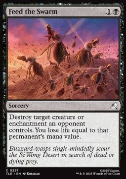 Feed the Swarm - Magic: The Gathering | Avatar: The Last Airbender: Eternal (Common) [TLE-257] Main image