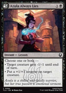 Azula Always Lies - Magic: The Gathering | Avatar: The Last Airbender (Common) [TLA-84] Hoofdafbeelding