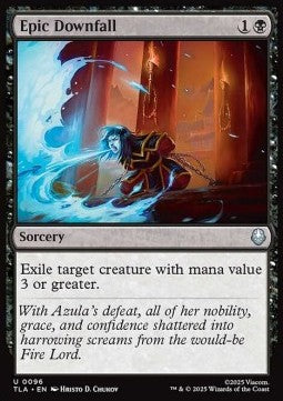 Epic Downfall - Magic: The Gathering | Avatar: The Last Airbender (Uncommon) [TLA-96] Hoofdafbeelding