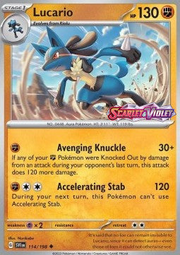 Lucario - Scarlet & Violet (Promo) [SVI-114] Hover Image