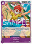 Buggy — Carrying on his Will (Non-English) (OP13-JP-072) One Piece card