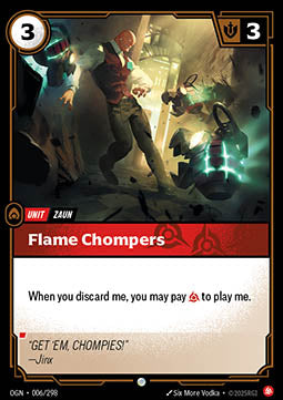 Flame Chompers - Origins (Common) [OGN-006] Immagine principale del prodotto