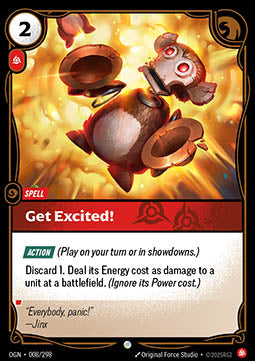 Get Excited! - Origins (Common) [OGN-008] Imagen principal del producto