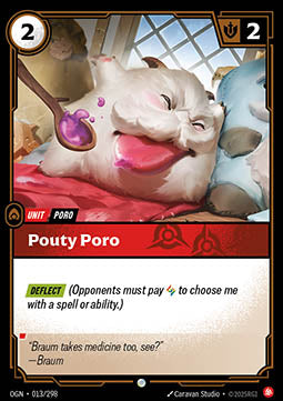 Pouty Poro - Origins (Common) [OGN-013] Imagen principal del producto