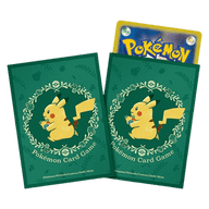 Pokémon sleeves met Pikachu en bessen, Japans matte pak van 64 sleeves