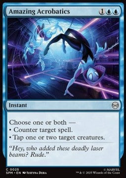 Amazing Acrobatics - Marvel's Spider-Man (Common) [SPM-25] Main image