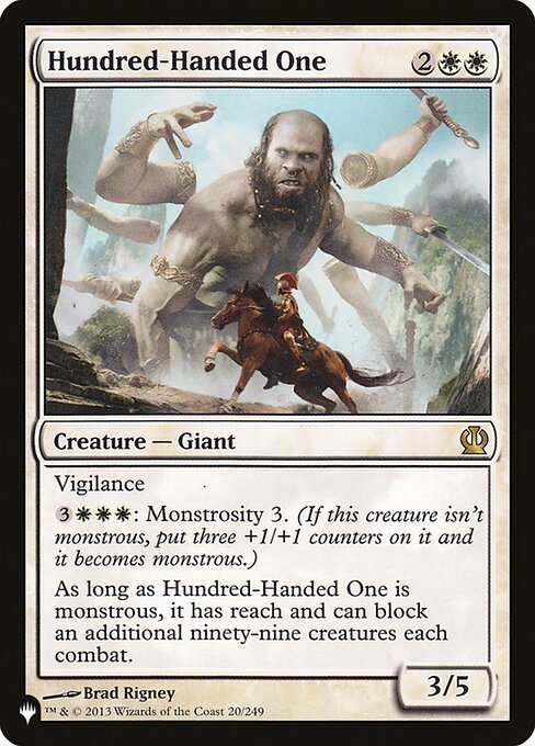 Hundred-Handed One – The List (PLST-THS-20) Magic: The Gathering card | LC-REM-20260804-15151526117708-846b5ec5-d7b4-4875-a860-d41178603459