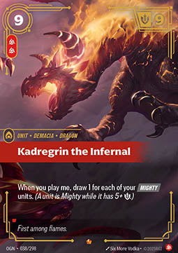 Kadregrin the Infernal - Origins (Epic) [OGN-038] Imagen principal del producto