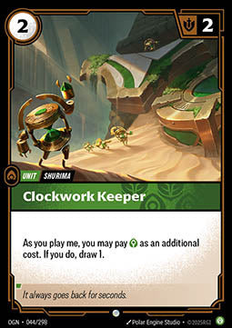 Clockwork Keeper - Origins (Common) [OGN-044] Imagen principal del producto