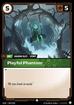 Playful Phantom - Origins (Common) [OGN-049] Immagine principale del prodotto
