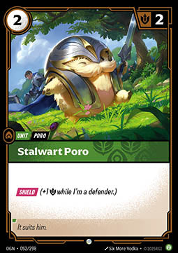 Stalwart Poro - Origins (Common) [OGN-052] Immagine principale del prodotto