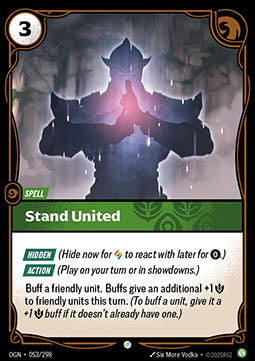 Stand United - Origins (Common) [OGN-053] Hoofdafbeelding