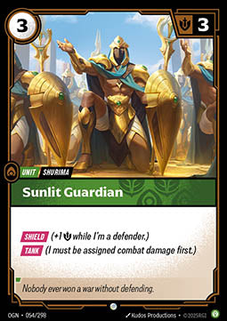 Sunlit Guardian - Origins (Common) [OGN-054] Hoofdafbeelding