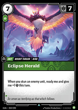 Eclipse Herald - Origins (Uncommon) [OGN-059] Image principale du produit