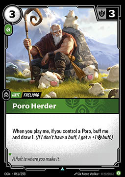 Poro Herder - Origins (Uncommon) [OGN-061] Hauptbild