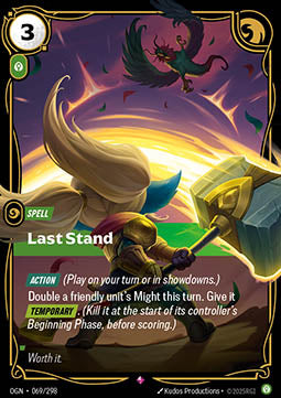 Last Stand - Origins (Rare) [OGN-069] Imagen principal del producto