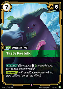 Tasty Faefolk - Origins (Rare) [OGN-075] Hauptbild