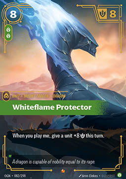 Whiteflame Protector - Origins (Epic) [OGN-082] Immagine principale del prodotto