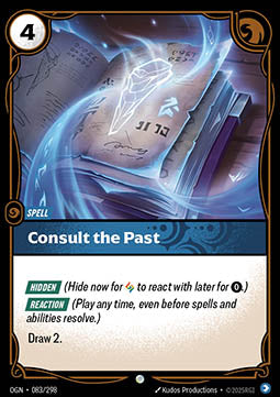 Consult the Past - Origins (Common) [OGN-083] Imagen principal del producto