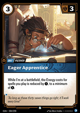Eager Apprentice - Origins (Common) [OGN-084] Hoofdafbeelding