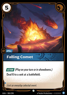 Falling Comet - Origins (Common) [OGN-085] Immagine principale del prodotto