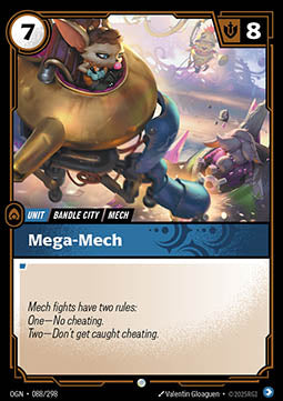 Mega-Mech - Origins (Common) [OGN-088] Immagine principale del prodotto