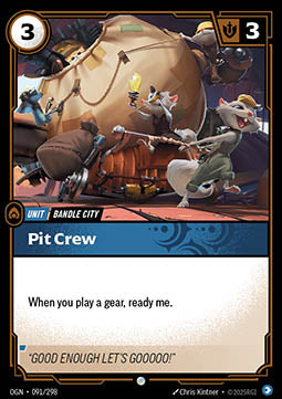 Pit Crew - Origins (Common) [OGN-091] Imagen principal del producto