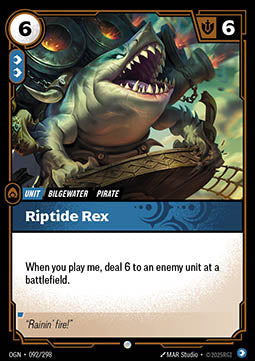 Riptide Rex - Origins (Common) [OGN-092] Immagine principale del prodotto