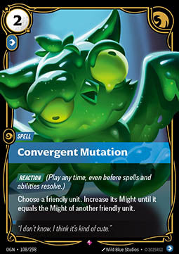 Convergent Mutation - Origins (Rare) [OGN-108] Image principale du produit