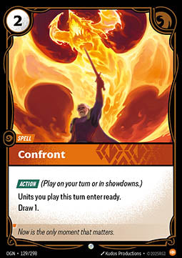 Confront - Origins (Common) [OGN-129] Imagen principal del producto