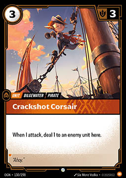 Crackshot Corsair - Origins (Common) [OGN-130] Immagine principale del prodotto